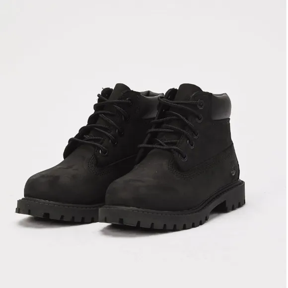 Kids Timberland Premium Boots Toddler sz 7 BLACK