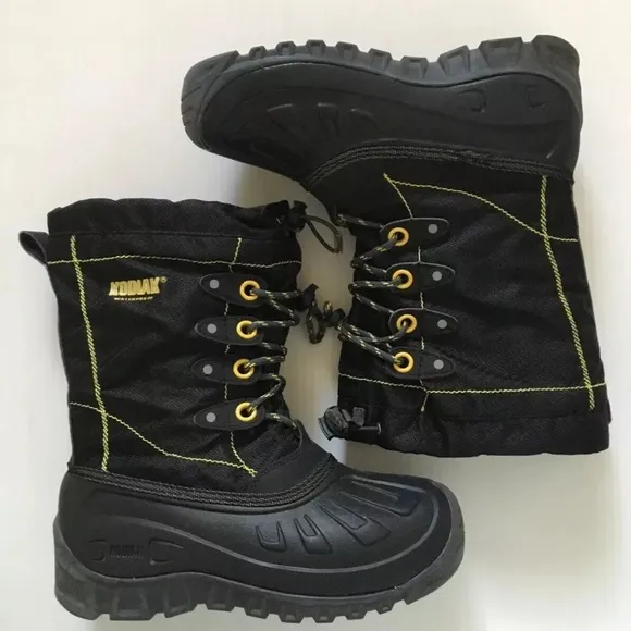 Kodiak Charlie Glo Pac Waterproof Boots Insulated Felt Liner Sz 6 US.EUR 37