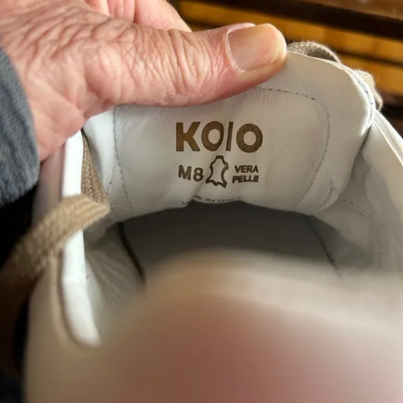 KOIO Men’s Aventino Heron Sneaker size 8 /41 EU NEW!!!