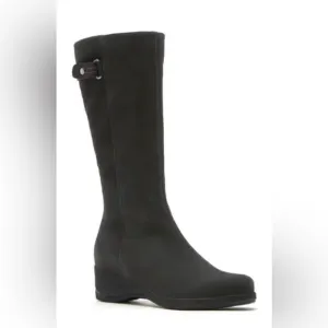 La Canadienne Khaki Suede Boots