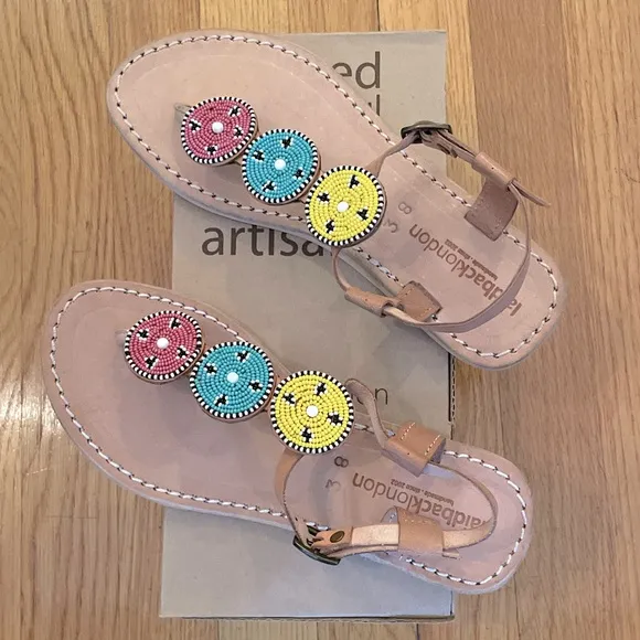 LAIDBACK LONDON Isko Sandals - Women’s Size 38 (US 7) &amp; 39 (US 8) - New In Box