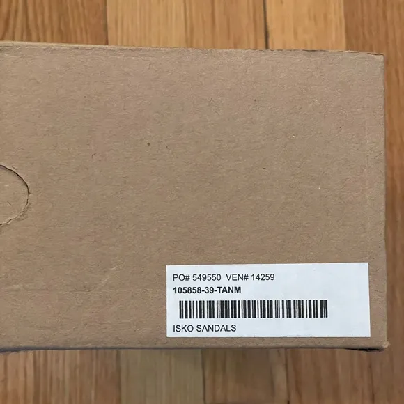 LAIDBACK LONDON Isko Sandals - Women’s Size 38 (US 7) &amp; 39 (US 8) - New In Box