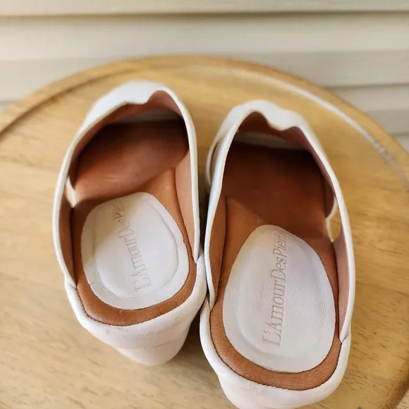 L'Amour Des Pieds leather wedge sandals Ivybelle