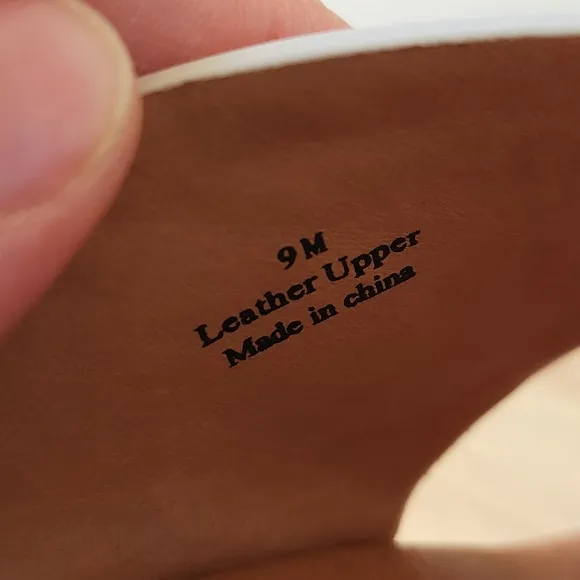 L'Amour Des Pieds leather wedge sandals Ivybelle