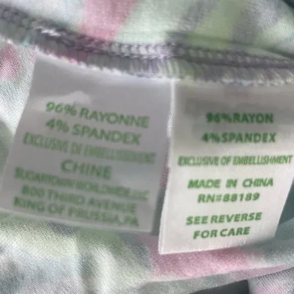 Lilly Pulitzer 10 inch Pink Pout Too Much Bubbly Chipper Shorts Size 00 NWOT