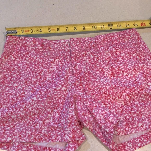 LILLY PULITZER PALM BEACH FIT SHORTS PINK SIZE 2