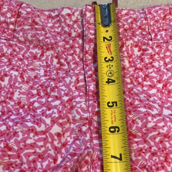 LILLY PULITZER PALM BEACH FIT SHORTS PINK SIZE 2