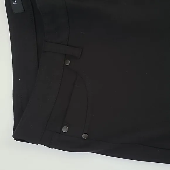Liverpool Los Angeles Hi-Rise Stretch Jeans Black Cropped like New 5 Pockets