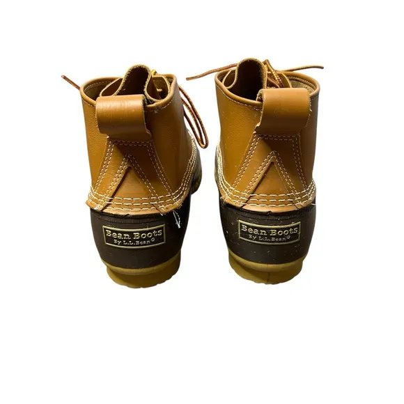 LL Bean Men’s 11 Bean Boots 6” Duck Boots Leather Rainboots Made in USA Maine