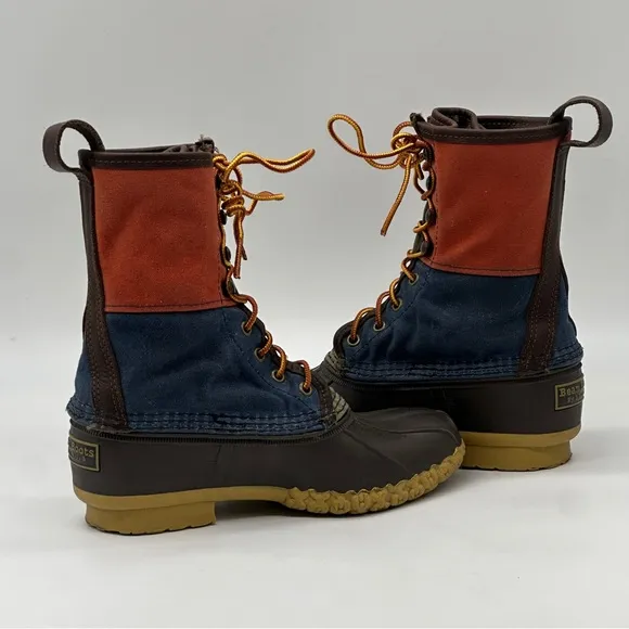 L.L. Bean Multicolor Duck Boots. Size 7