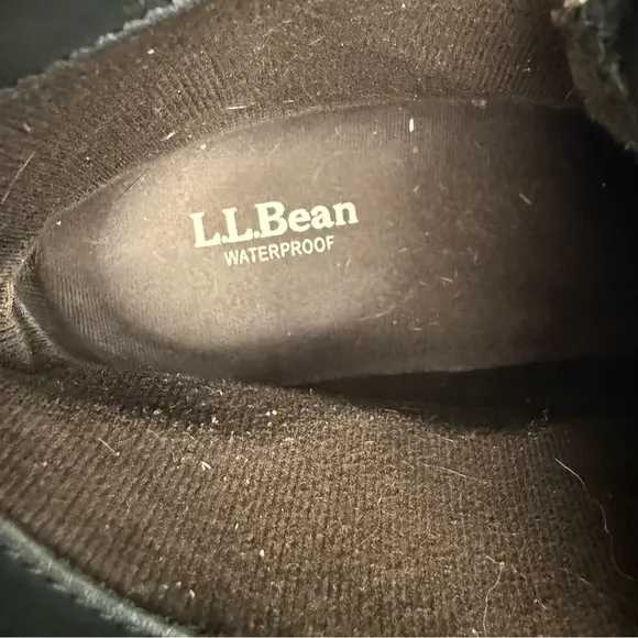 L.L.Bean Men’s Waterproof Leather Work Boots – Size 10 Medium