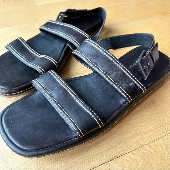 Louis Vuitton Leather Sandals