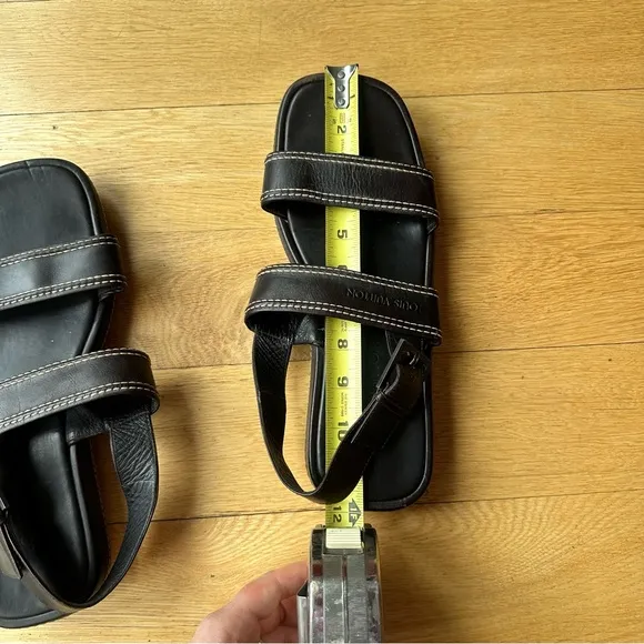 Louis Vuitton Leather Sandals