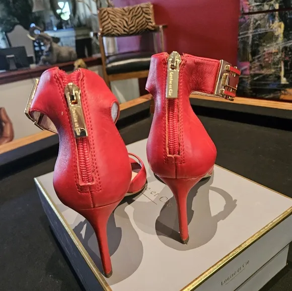 Louise et cie ruby 3.'  Calf sandels