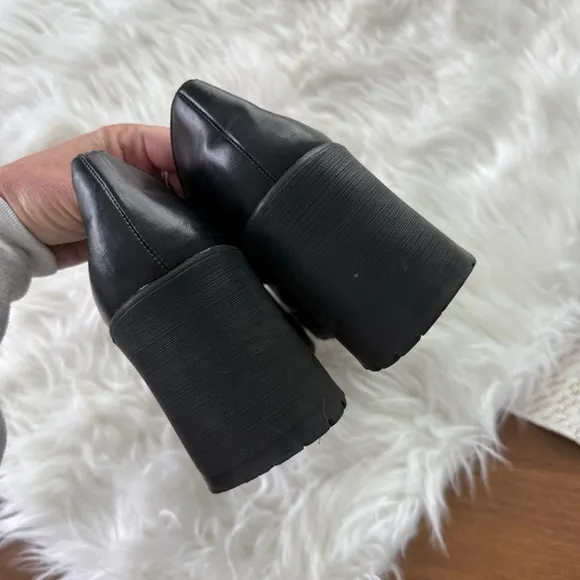 Lower East Side | Vintage Y2K Black Mega Platform Chunky Booties Mary Jane Shoes