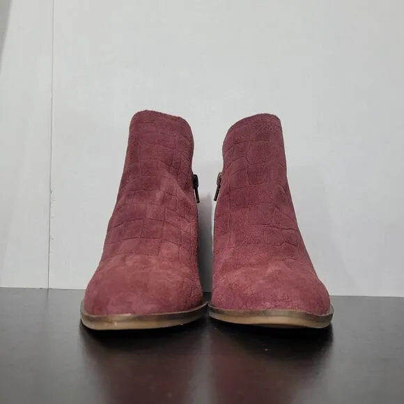 Lucky Brand Women's Saucie Pointed Toe Ankle Boots, Andorra Jupiter, Size 6M
