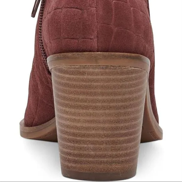 Lucky Brand Women's Saucie Pointed Toe Ankle Boots, Andorra Jupiter, Size 6M
