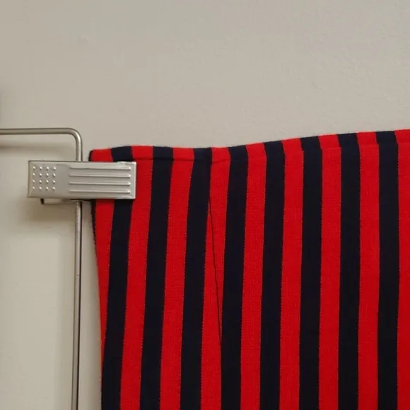 Madewell High Waisted Striped Bodycon Skirt