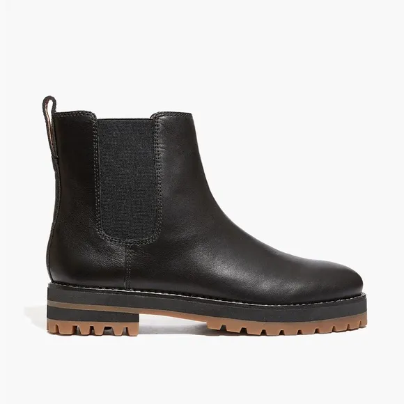 Madewell The Ivy Chelsea Boot in Leather 8.5