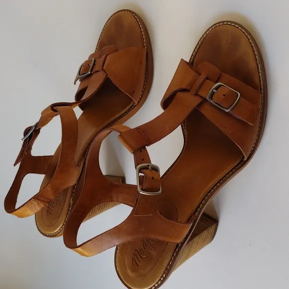 Madewell,Loren block heel sandals,8