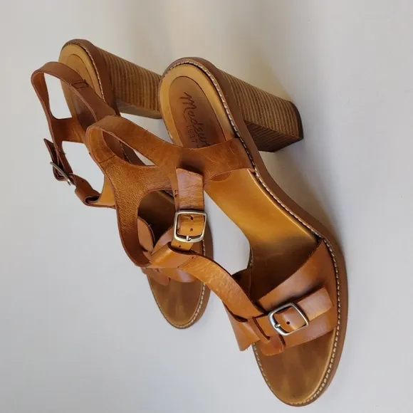 Madewell,Loren block heel sandals,8