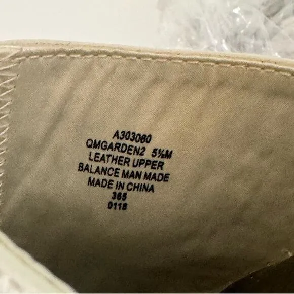 Marc Fisher Women's Slip On Espadrille Leather Beaded Rope Loafers Size 5.5 NIB