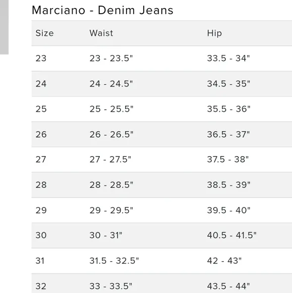 Marciano Crop Ankle Designer Jeans