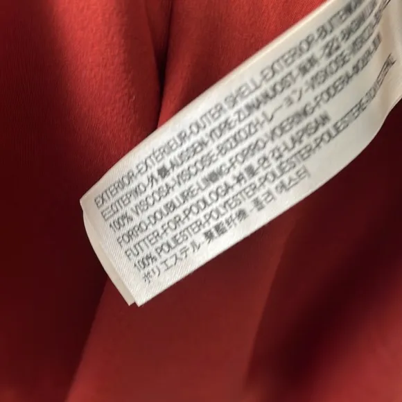 Massimo Dutti Rust Dress, worn twice