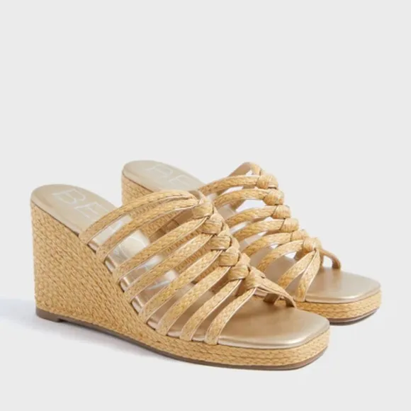 MATISSEGold Laney Wedge Sandals