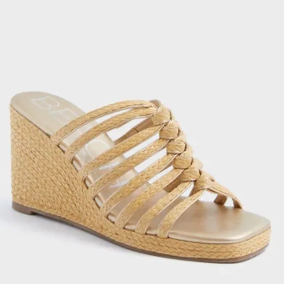 MATISSEGold Laney Wedge Sandals