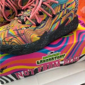 Melo dexters lab limited edition kids basketball shoes puma lamelo ball rare mb3