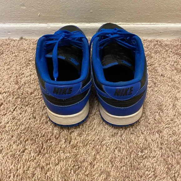 MEN NIKE DUNK LOW RETRO HYPER COBALT Size 9 very good condition