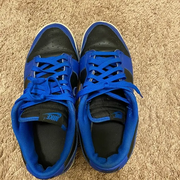 MEN NIKE DUNK LOW RETRO HYPER COBALT Size 9 very good condition