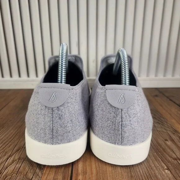 Mens 8 Allbirds Wool Loungers Gray Slip On Casual Comfort Low Loafers Shoes NEW