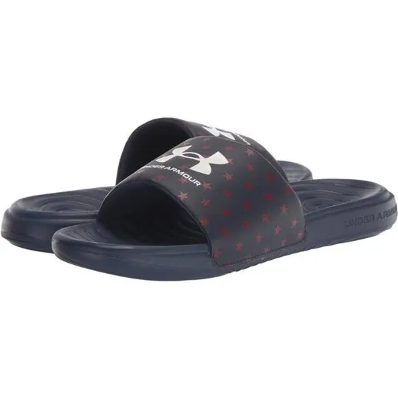 Men's Ansa Graphic Slide Sandal - Comfortable EVA Footbed, Durable Rubber Sole
