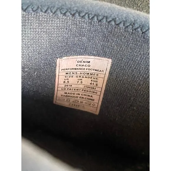 Men’s denim Chaco dixon waterproof leather boots men’s 8.5