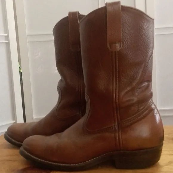 Men's Red Wing Boots  Brown Leather Boots