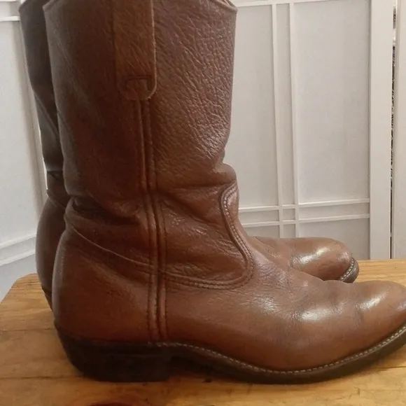 Men's Red Wing Boots  Brown Leather Boots