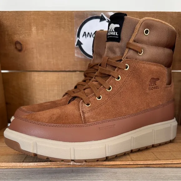 Men’s Sorel Explorer III Waterproof Boots Size 13 “Velvet Tan/Tobacco” Brown