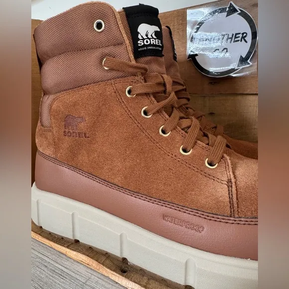 Men’s Sorel Explorer III Waterproof Boots Size 13 “Velvet Tan/Tobacco” Brown