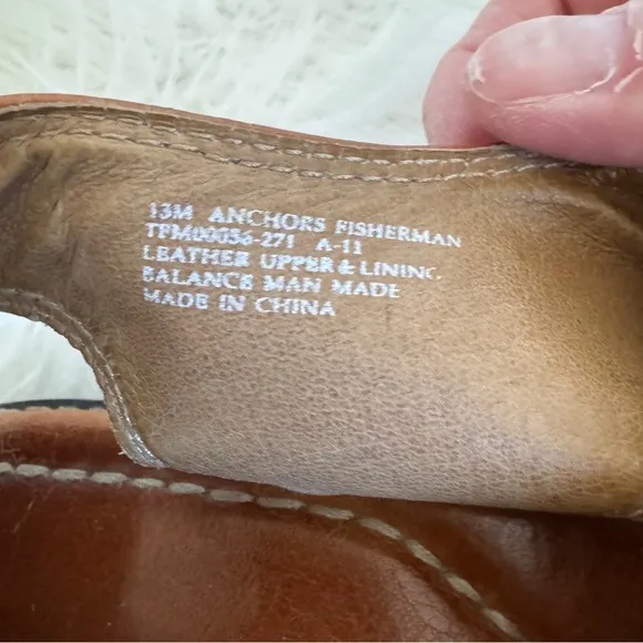Men’s Tommy Bahama Leather Sandals 13M