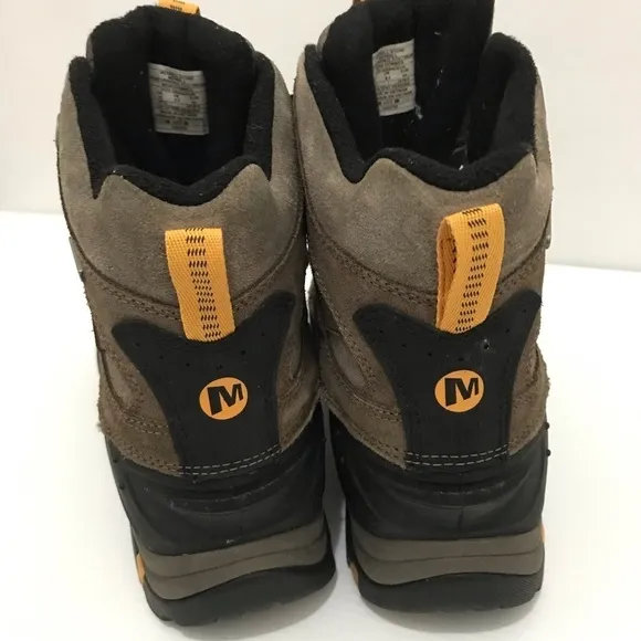 Merrell Moab Polar Waterproof J41951 Stone Trekker Boots Brown Men’s US 10