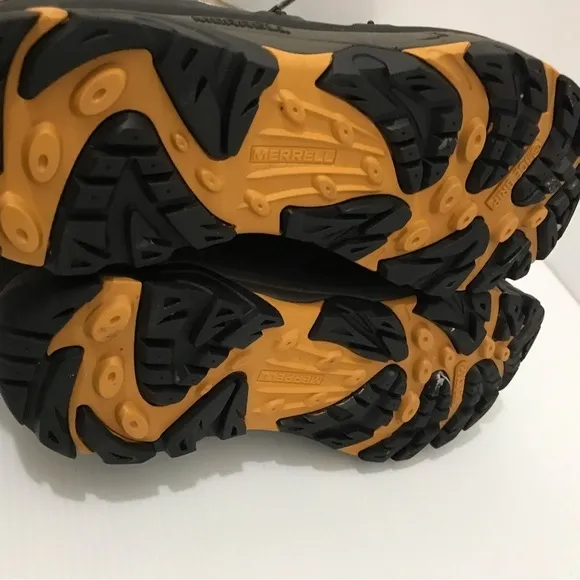 Merrell Moab Polar Waterproof J41951 Stone Trekker Boots Brown Men’s US 10
