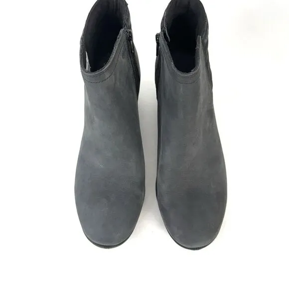 Merrell Tremblant Wedge Bluff Boots Women's 11 Black Suede Waterproof Bootie