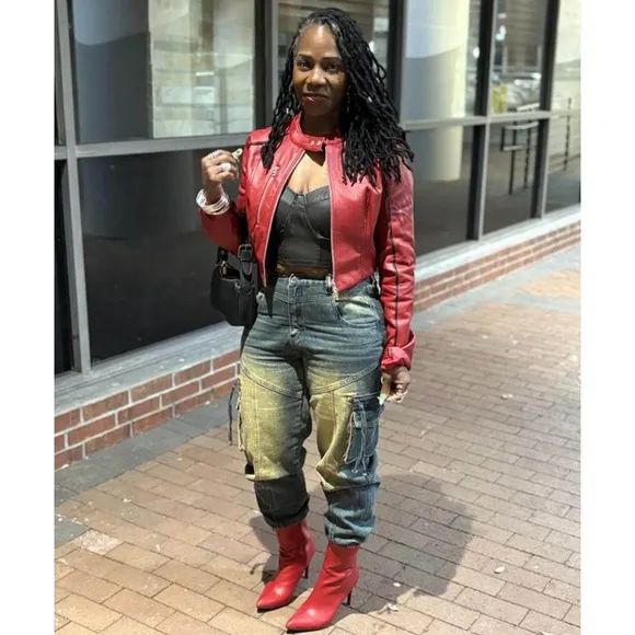 Mia • Woman's Mardi Red Malta Boots