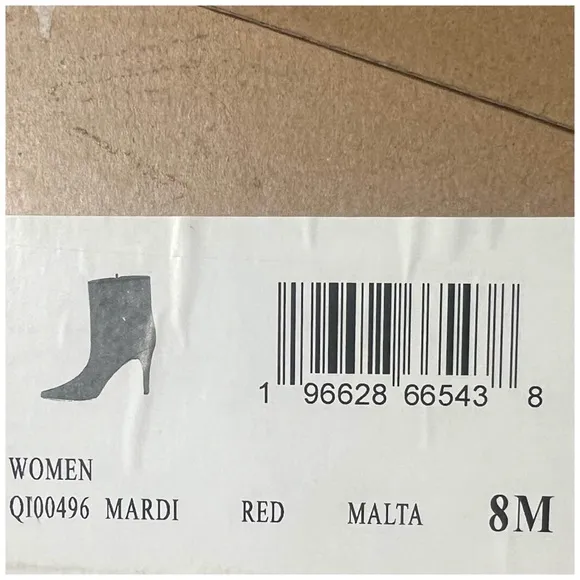 Mia • Woman's Mardi Red Malta Boots