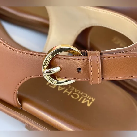 Michael Kors Studded T-Strap Sandals