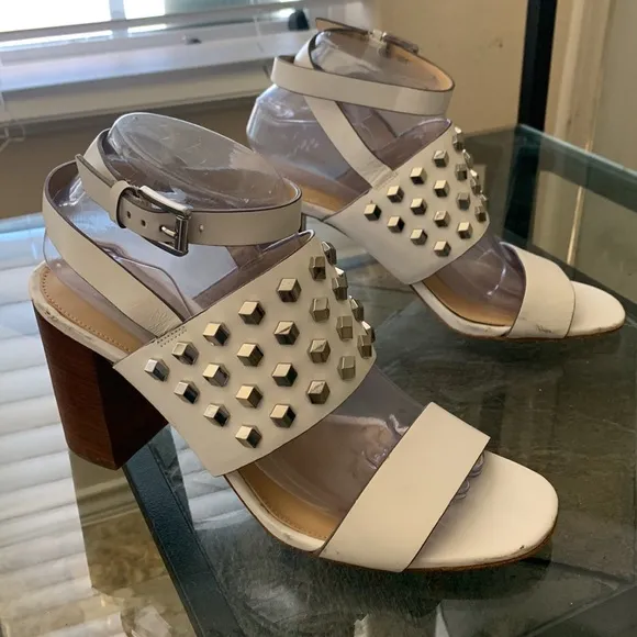 MICHAEL KORS Valencia Ankle Strap Studded Sandals