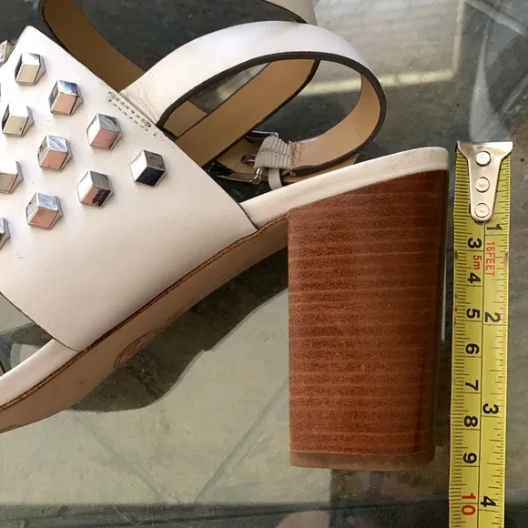 MICHAEL KORS Valencia Ankle Strap Studded Sandals