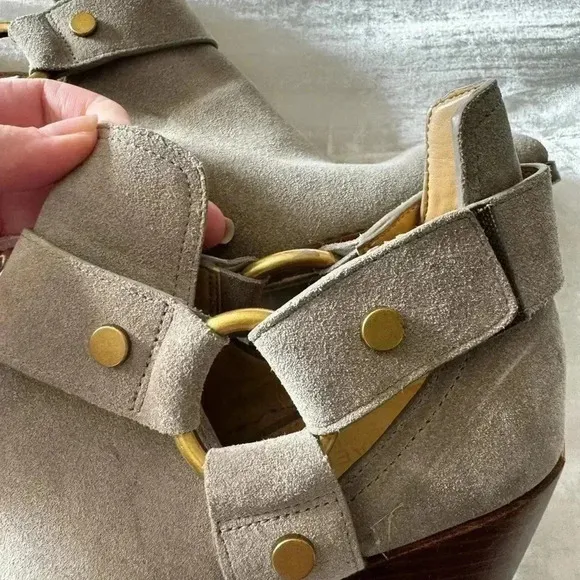 Michael Kors Walden Short Suede Boots